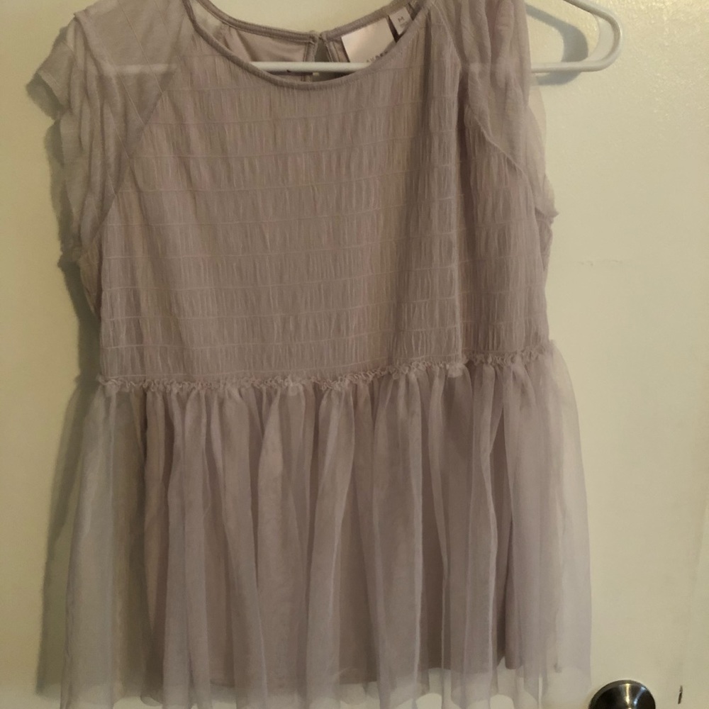 Sheer top